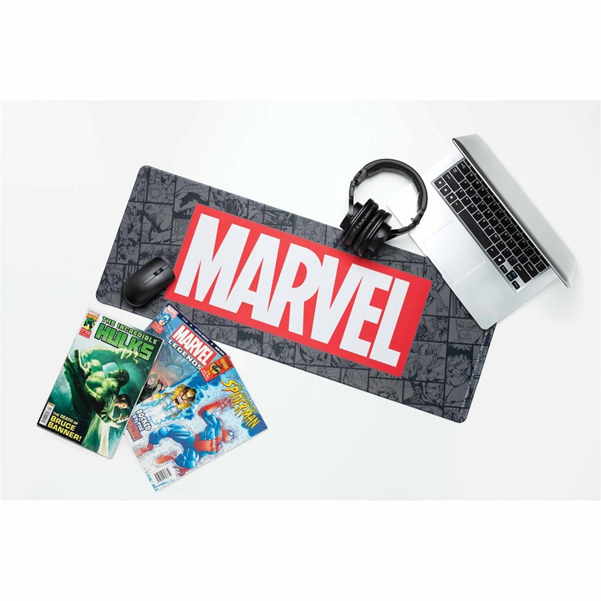 PALADONE MARVEL LOGO DESK MAT HOME V2 5055964786113