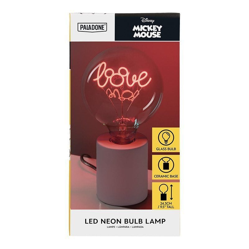PALADONE MICKEY LED NEON BULB LAMP EU 5056577748222
