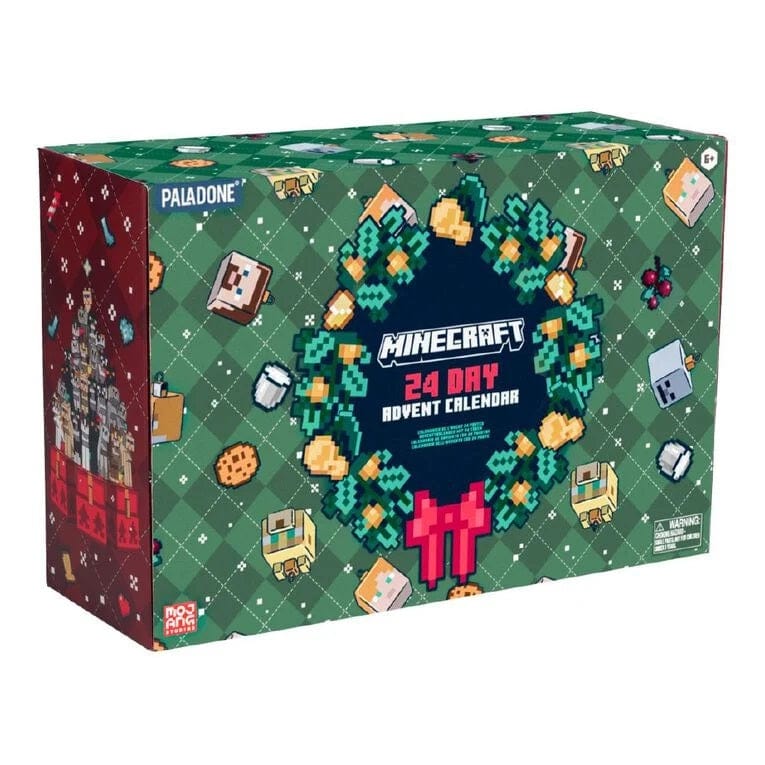 PALADONE Minecraft 24 Boxes Advent Calendar - OPEN BOX 3200000004733