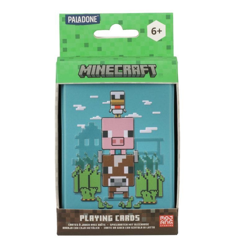 PALADONE MINECRAFT ANIMALS PLAYING CARDS 5056577736816