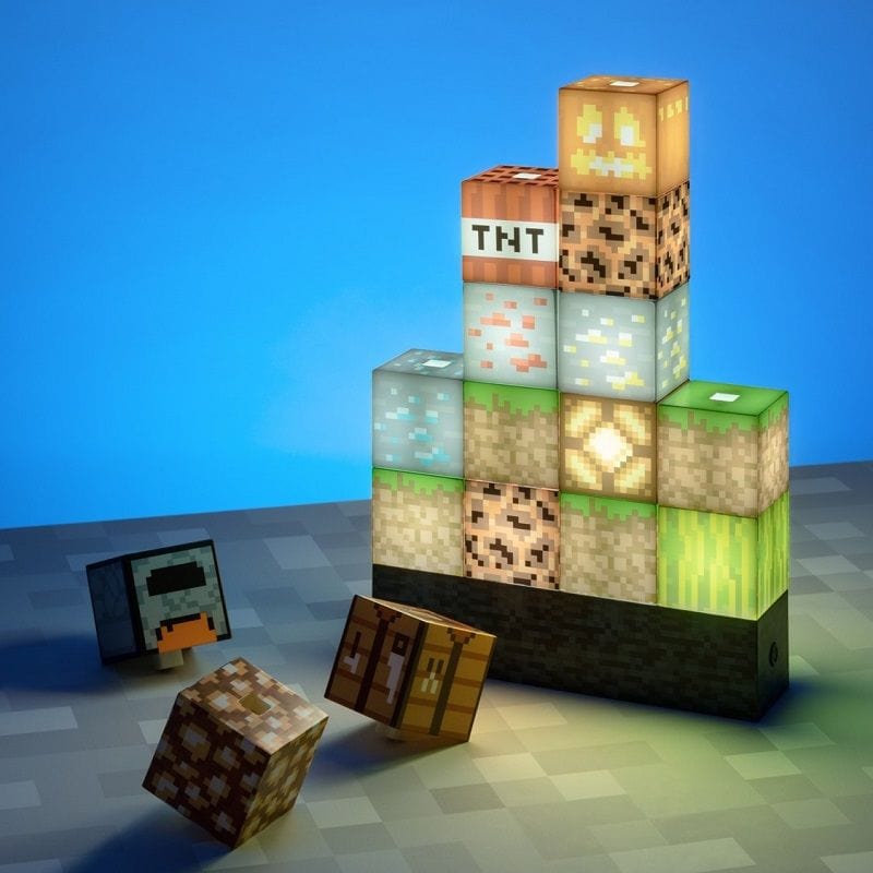 PALADONE MINECRAFT BLOCK BUILDING LIGHT V2 5055964764517