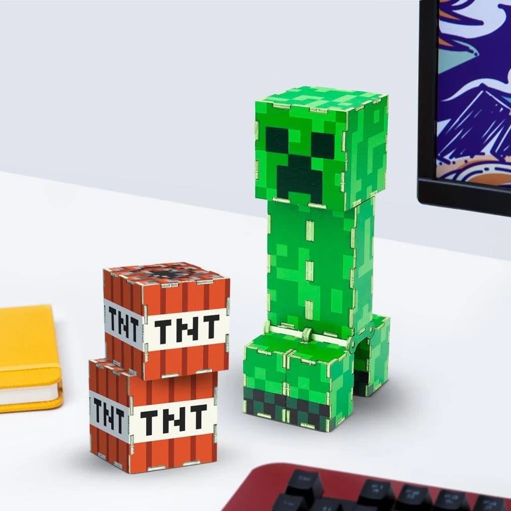 PALADONE Minecraft Creeper and TNT Construction Kit 5056577743951