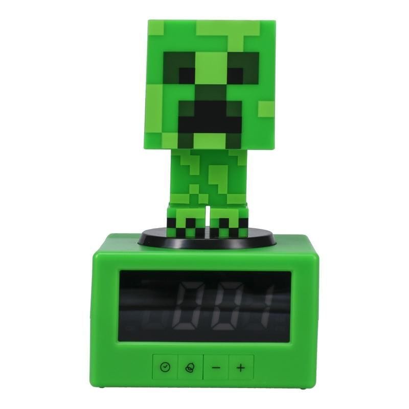 PALADONE MINECRAFT CREEPER ICON ALARM CLOCK 5056577711165