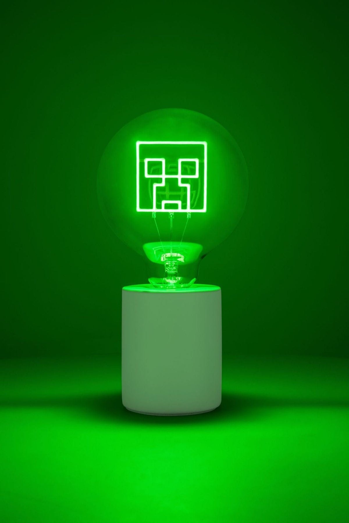 PALADONE Minecraft creeper LED neon bulb lamp EU 5056577748246