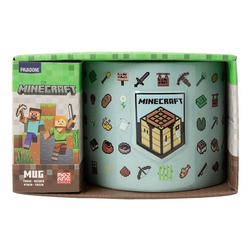 PALADONE MINECRAFT EMBOSSED MUG 5056577756203