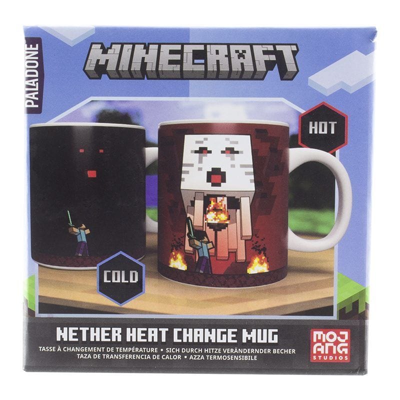 PALADONE MINECRAFT NETHER HEAT CHANGE MUG 5055964799496