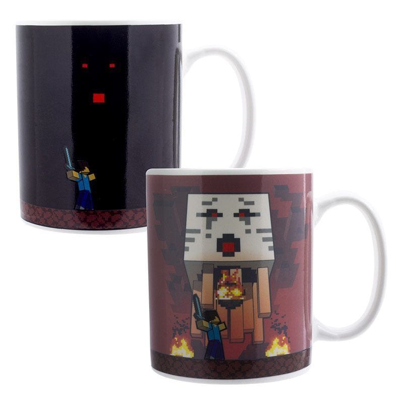 PALADONE MINECRAFT NETHER HEAT CHANGE MUG 5055964799496