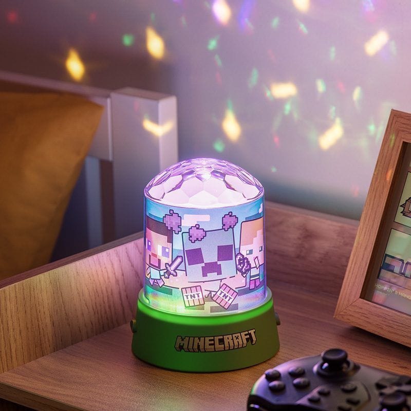 PALADONE MINECRAFT PARTY PROJECTION LIGHT 5056577736854