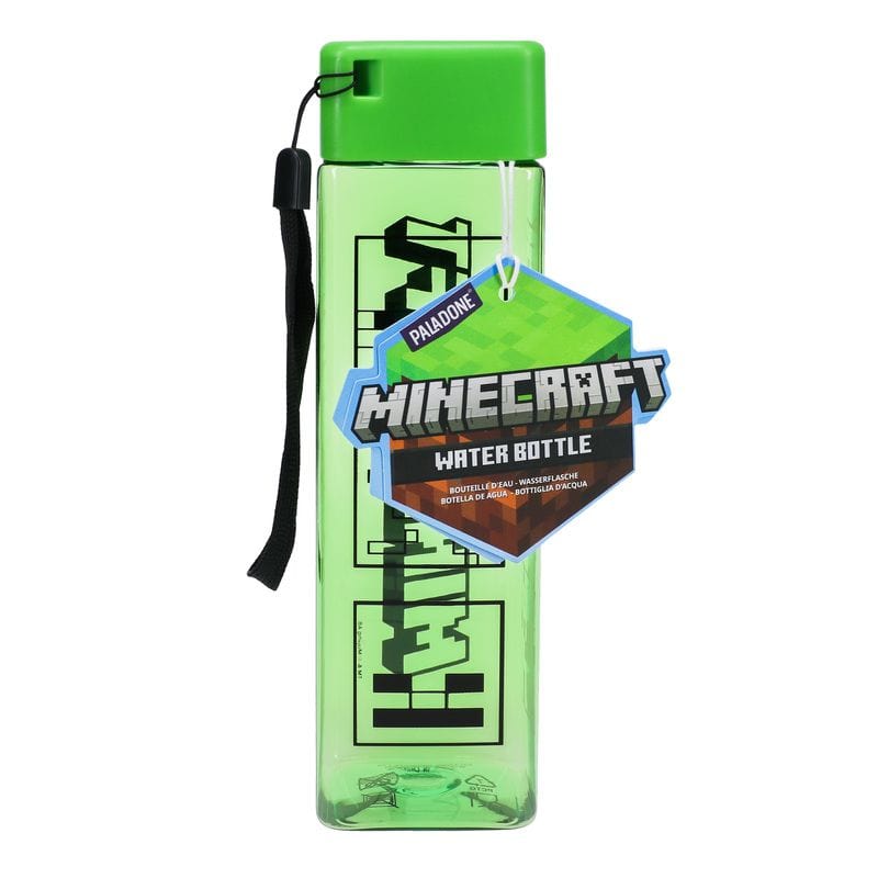 PALADONE MINECRAFT SHAPED WATER BOTTLE 5056577711424