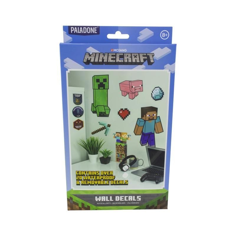 PALADONE MINECRAFT WALL DECALS 5055964742201