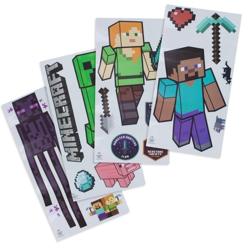 PALADONE MINECRAFT WALL DECALS 5055964742201