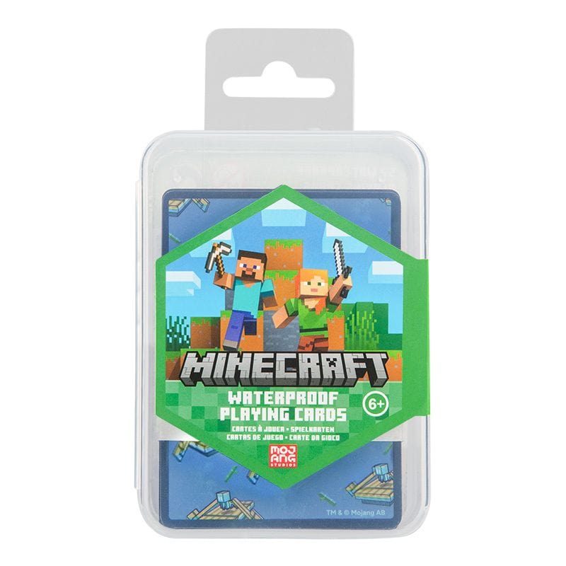 PALADONE MINECRAFT WATERPROOF PLAYING CARDS 5056577760712