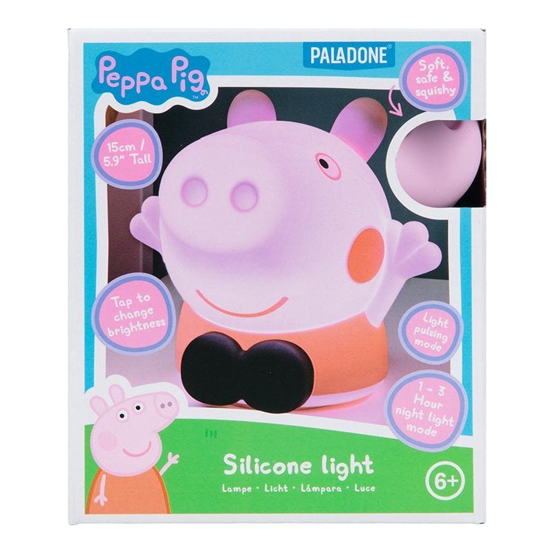PALADONE PEPPA PIG SILICONE LIGHT RECHARGEABLE BATTERY 5056577740714