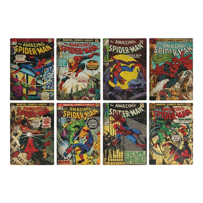PALADONE SPIDERMAN COMIC BOOK COASTERS 5056577740745