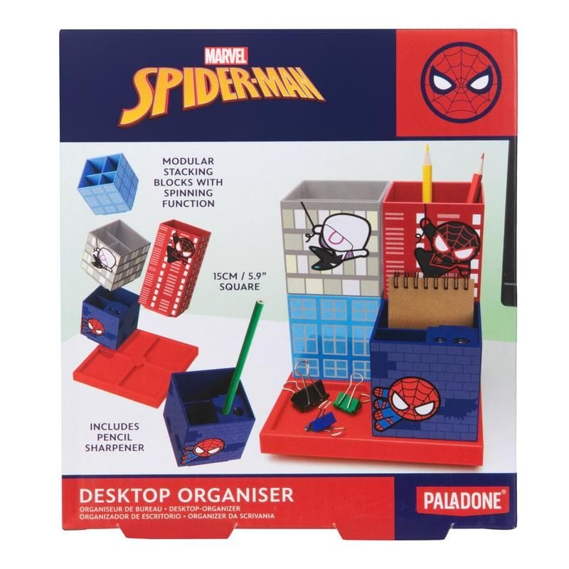 PALADONE SPIDERMAN DESKTOP ORGANISER 5056577740776