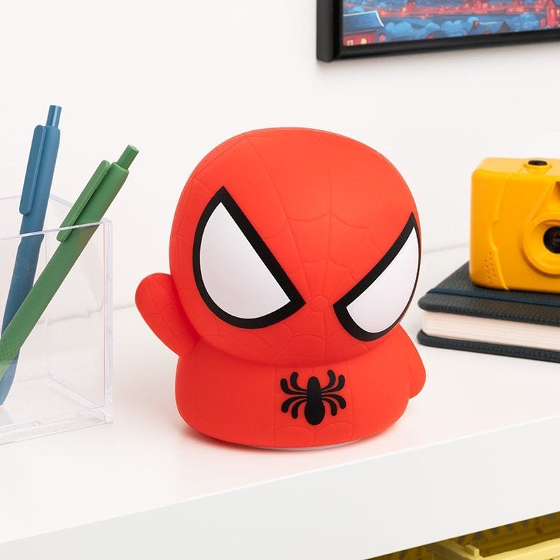 PALADONE SPIDERMAN SILICONE LIGHT RECHARGEABLE BATTERY 5056577740684