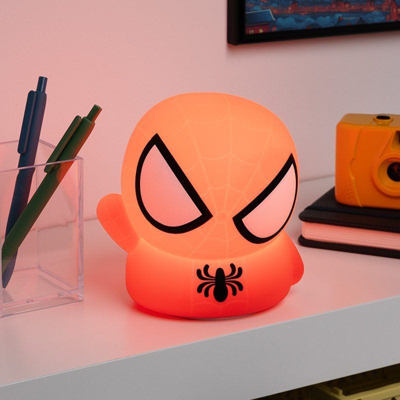 PALADONE SPIDERMAN SILICONE LIGHT RECHARGEABLE BATTERY 5056577740684