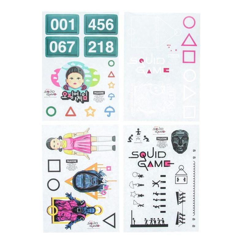 PALADONE SQUID GAME GADGET DECALS 5056577735703