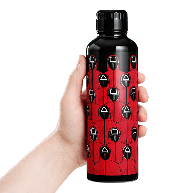 PALADONE SQUID GAME METAL WATER BOTTLE 5056577735741