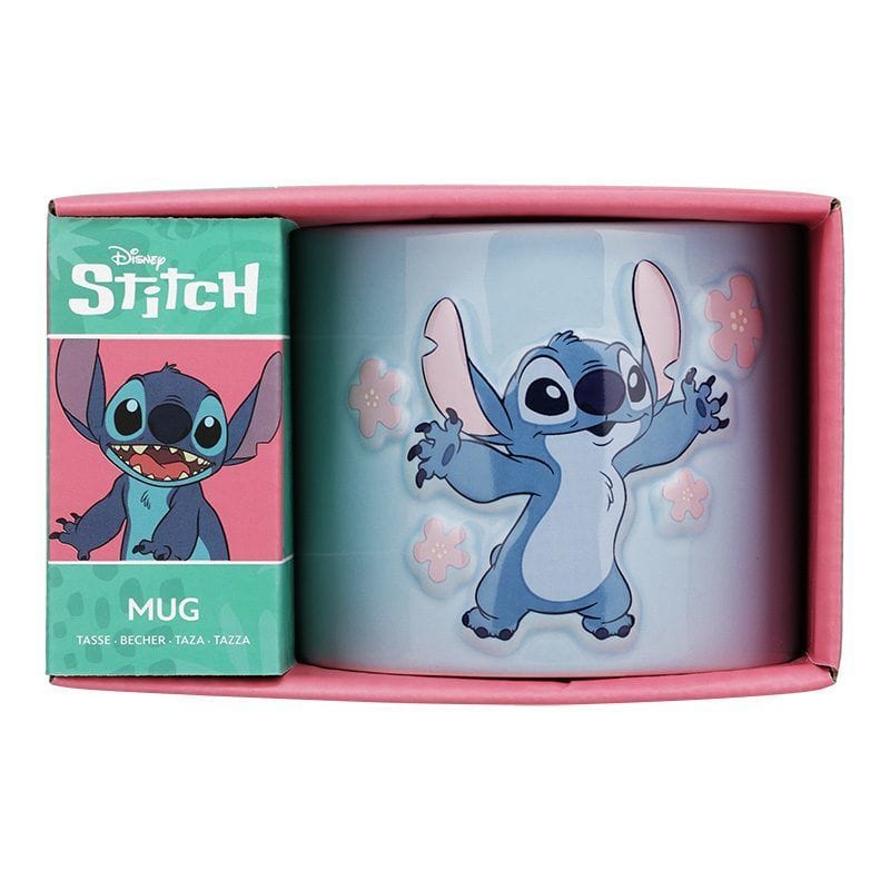 PALADONE STITCH EMBOSSED MUG 5056577756050