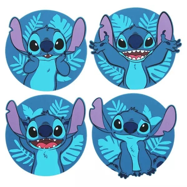 PALADONE STITCH SHAPED COASTERS 5056577732573