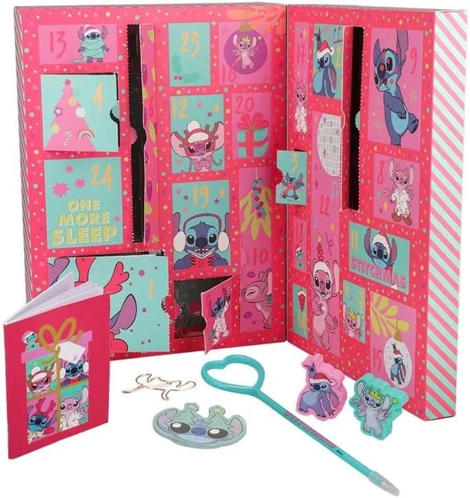PALADONE STITCH STATIONERY 24 DAY ADVENT CALENDAR 5056577734652