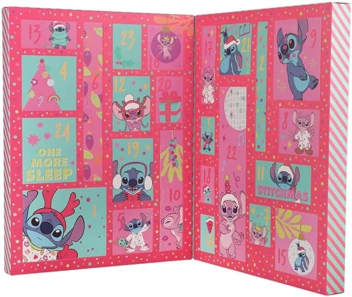 PALADONE STITCH STATIONERY 24 DAY ADVENT CALENDAR 5056577734652