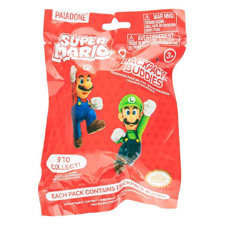 PALADONE SUPER MARIO BACKPACK BUDDIES (RANDOM) 5056577700152
