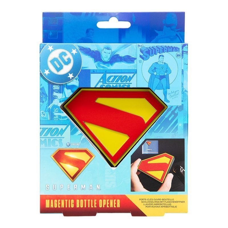 PALADONE SUPERMAN MAGNETIC BOTTLE OPENER 5056577759549