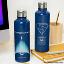 PALADONE SUPERMAN THEATRICAL METAL WATER BOTTLE 5056577759624