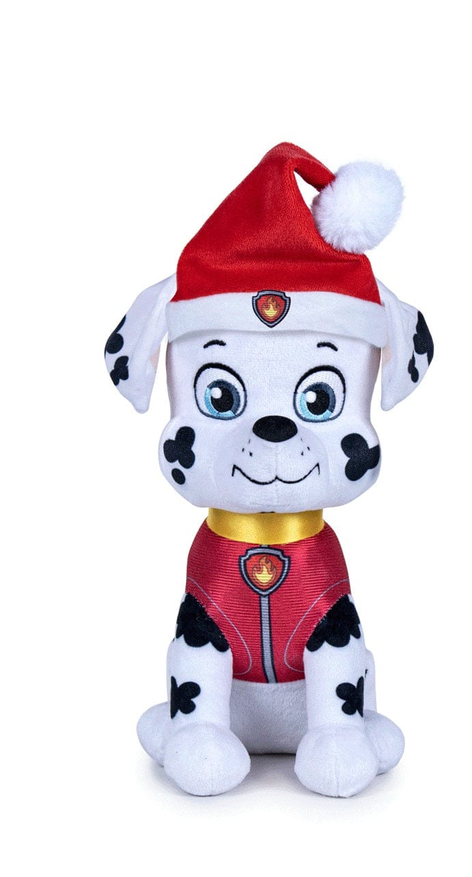 PAW PATROL - MARSHALL CHRISTMAS 27CM PLUSH 8425611338243