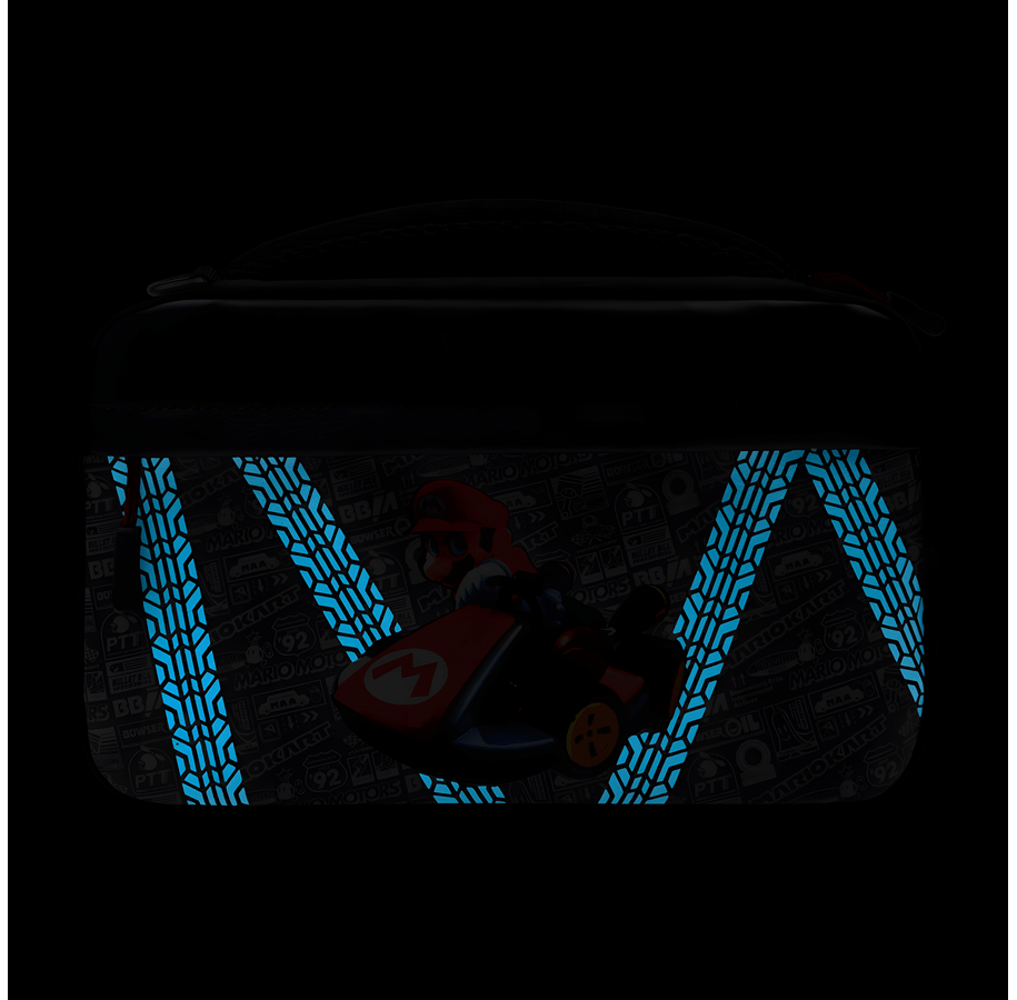 PDP MESSAGER CASE - MARIO KART DRIFT GLOW IN THE DARK 708056072032