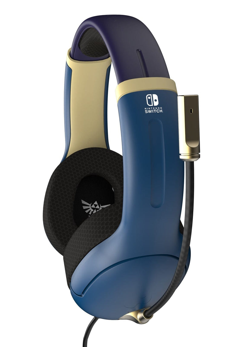 PDP NINTENDO SWITCH WIRED HEADSET AIRLITE HYRULE BLUE – igabiba