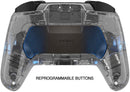 PDP SWITCH 2 & 1 AFTERGLOW DELUXE CONTROLLER WIRELESS - TRANSPARENT 708056066062