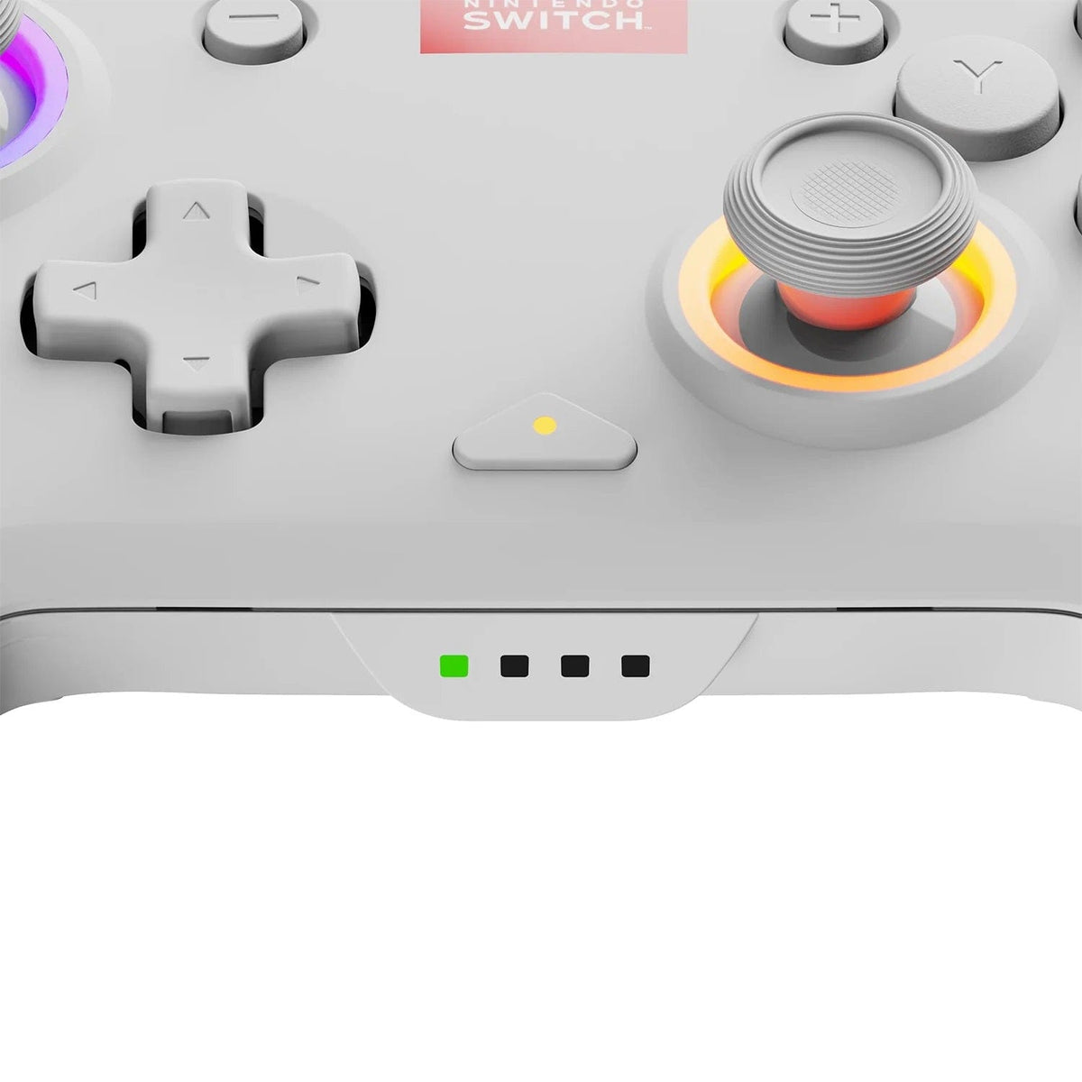 PDP SWITCH 2 & 1 AFTERGLOW WAVE WIRELESS CONTROLLER - WHITE 708056073893