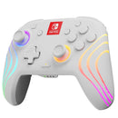 PDP SWITCH 2 & 1 AFTERGLOW WAVE WIRELESS CONTROLLER - WHITE 708056073893
