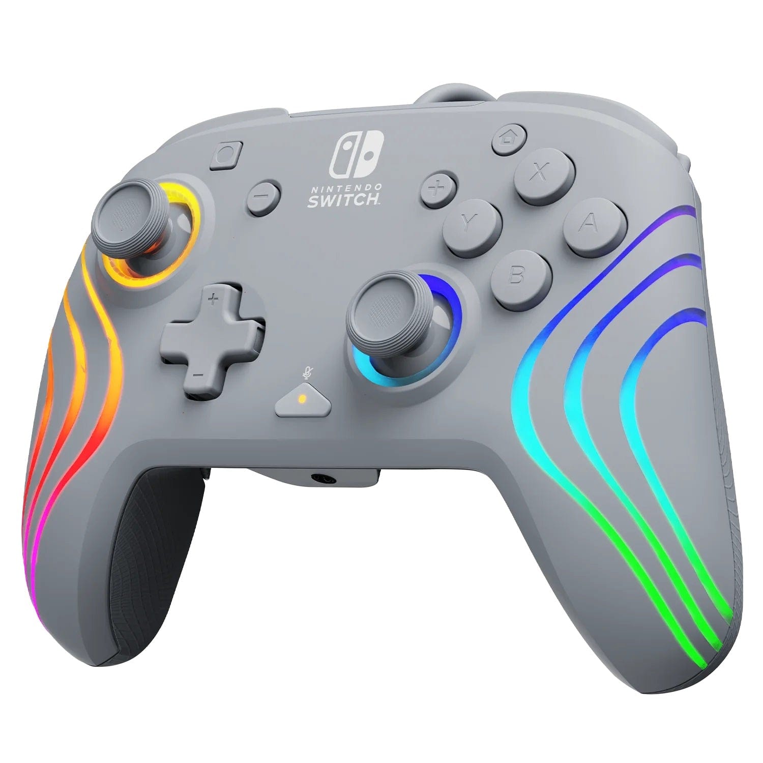 ほぼ未使用品❗️『Nintendo Switch』 PDP SWITCH AFTERGLOW WAVE WIRED CONTROLLER - GREY – igabiba