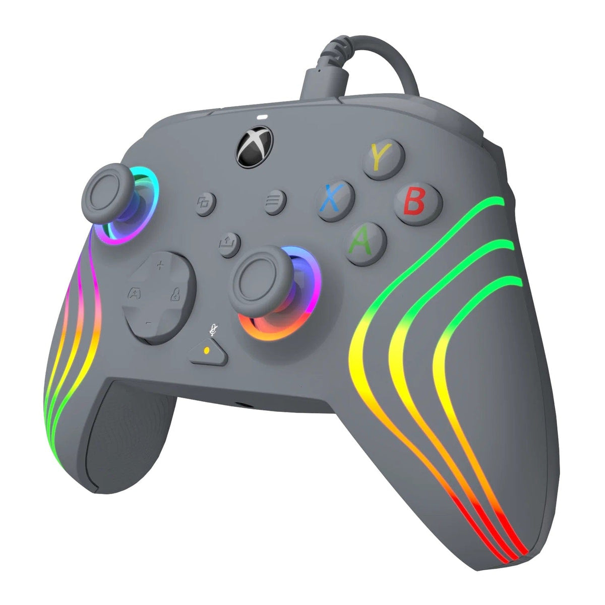 PDP XBOX WIRED CONTROLLER AFTERGLOW WAVE GREY 708056070243