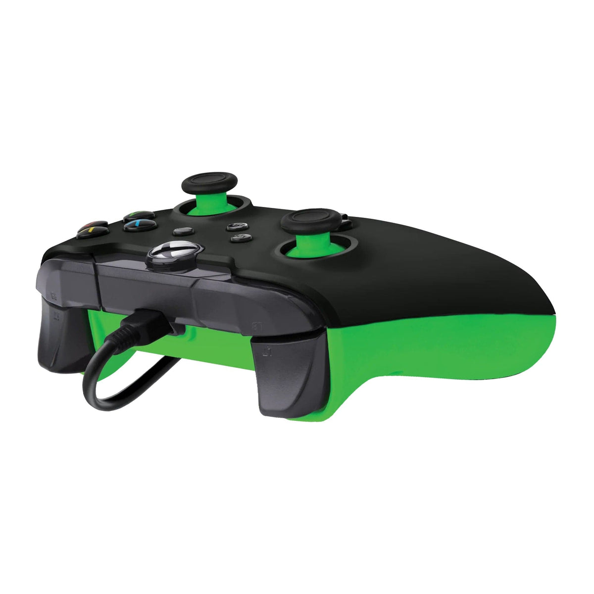 PDP XBOX WIRED CONTROLLER BLACK - NEON (GREEN) 708056069094
