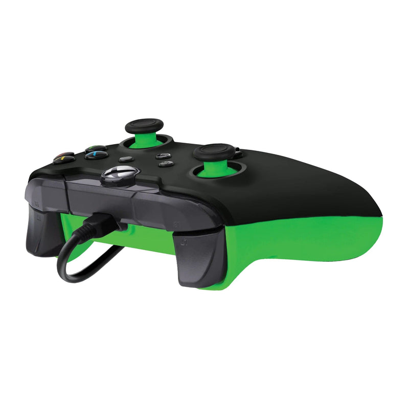 PDP XBOX WIRED CONTROLLER BLACK - NEON (GREEN) 708056069094