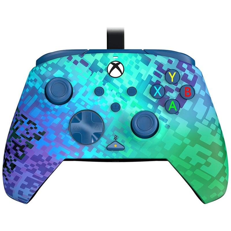 PDP XBOX WIRED CONTROLLER REMATCH - GLITCH GREEN 708056069155