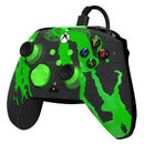 PDP XBOX WIRED CONTROLLER REMATCH - JOLT GREEN GLOW IN THE DARK 708056071424