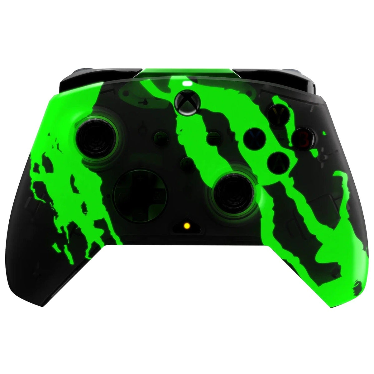 PDP XBOX WIRED CONTROLLER REMATCH - JOLT GREEN GLOW IN THE DARK 708056071424