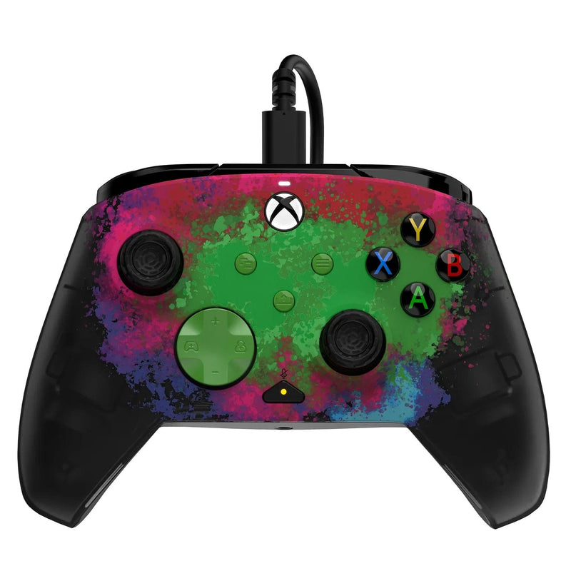 PDP XBOX WIRED CONTROLLER REMATCH - SPACE DUST GLOW IN THE DARK 708056071356