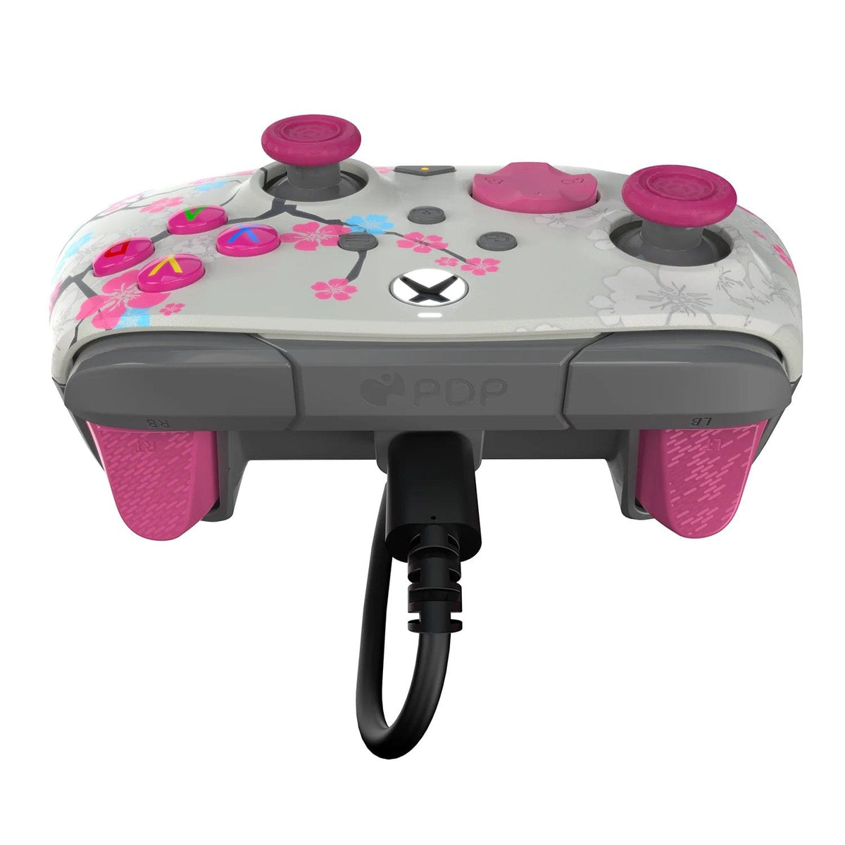 PDP XBOX WIRED REMATCH CONTROLLER - BLOSSOM GLOW IN THE DARK 708056071332