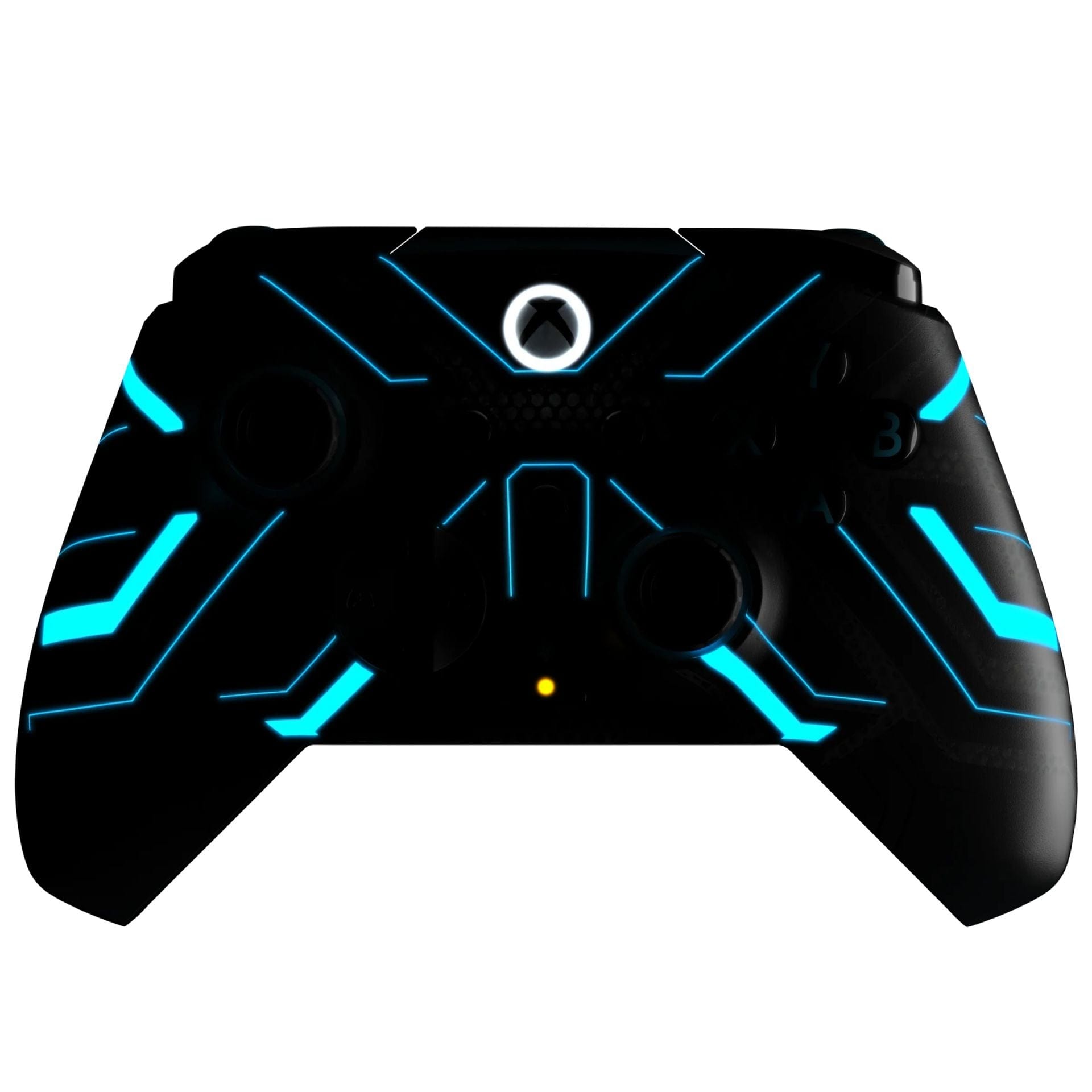 PDP XBOX WIRED REMATCH CONTROLLER - TITAN STEEL GLOW IN THE