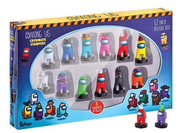 Jouet Among Us Avec Accessoires Among Us Lot De 12 Figurines Crewmate Stamper Series 2 Deluxe Box Figurine Among Us Série 2