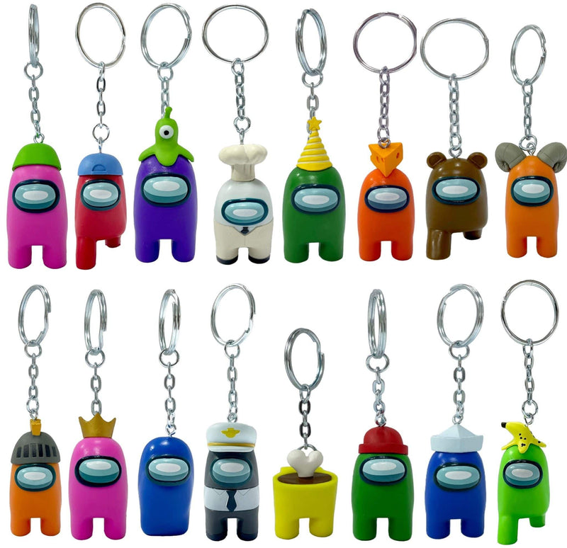 PMI Among us figural keychain - rare Blue - DAMAGED BOX 3200000002432