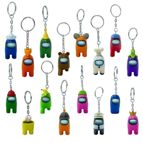 PMI Among us figural keychain - rare Blue - DAMAGED BOX 3200000002432