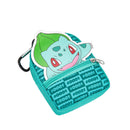 POKEMON - BULBASAUR MINI BACKBACK WITH CARABINER 9CM 3701638733670